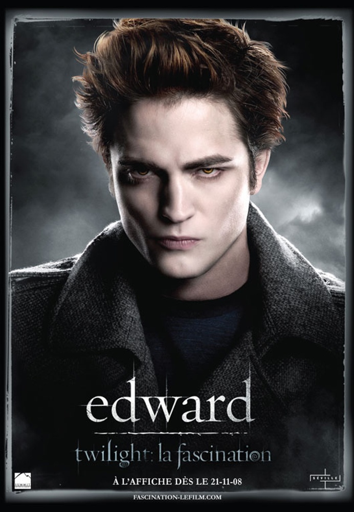 Galerie - Deux affiches des personnages du film Twilight : La fascination