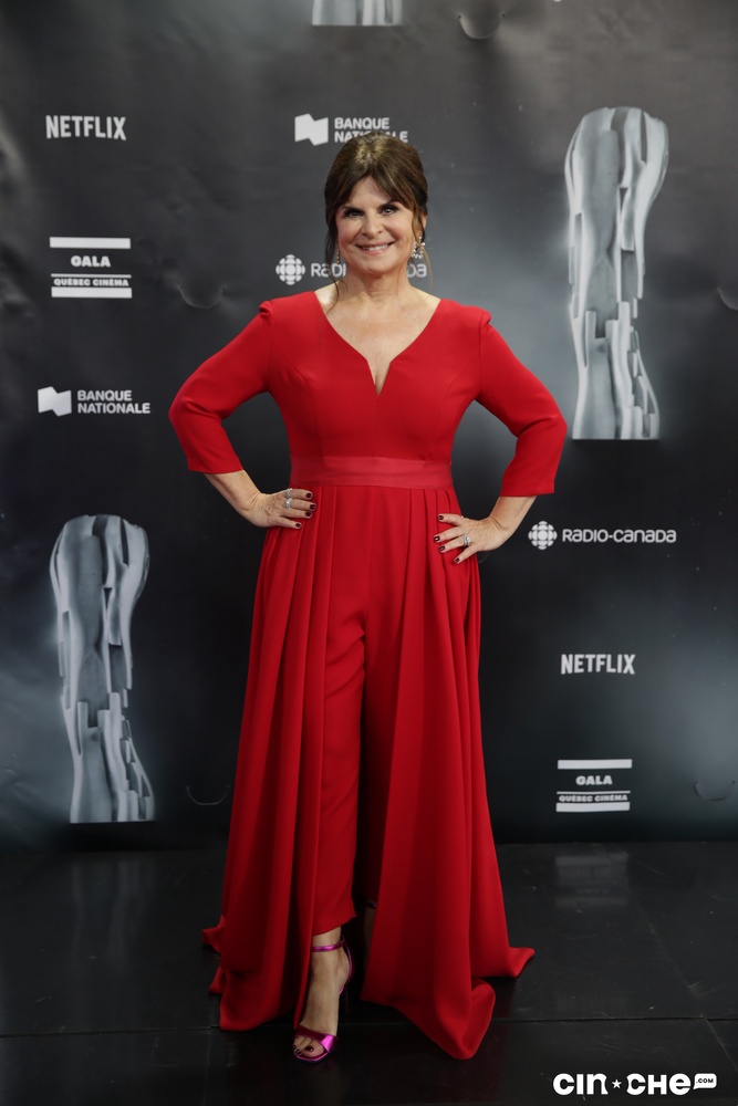 Sur le tapis rouge du Gala Québec Cinéma 2019