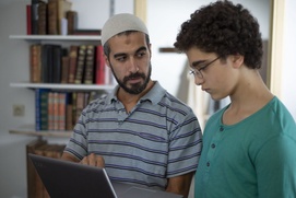Une scène du film Le jeune Ahmed