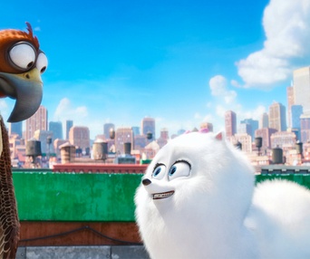 Une scène du film The Secret Life of Pets