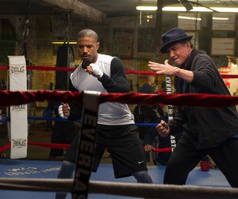 Une scène du film Creed