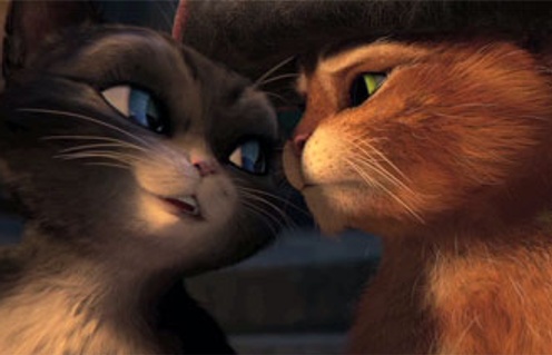 Une scène du film Puss in Boots