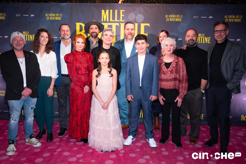 Tapis rouge du film Mlle Bottine