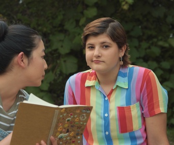 Une scène du film Erin's Guide to Kissing Girls