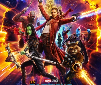 Affiche du film Les gardiens de la galaxie vol. 2
