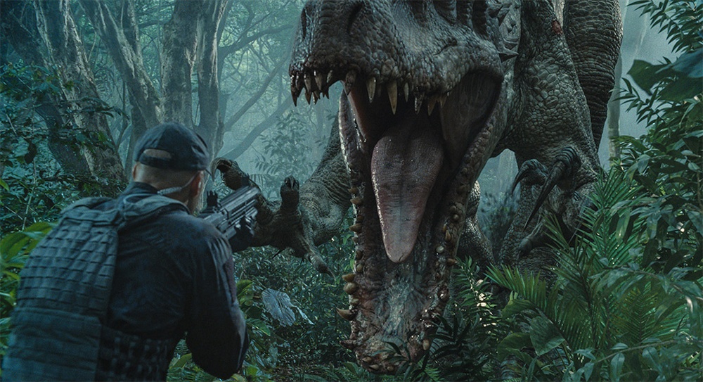Une scène du film Jurassic World