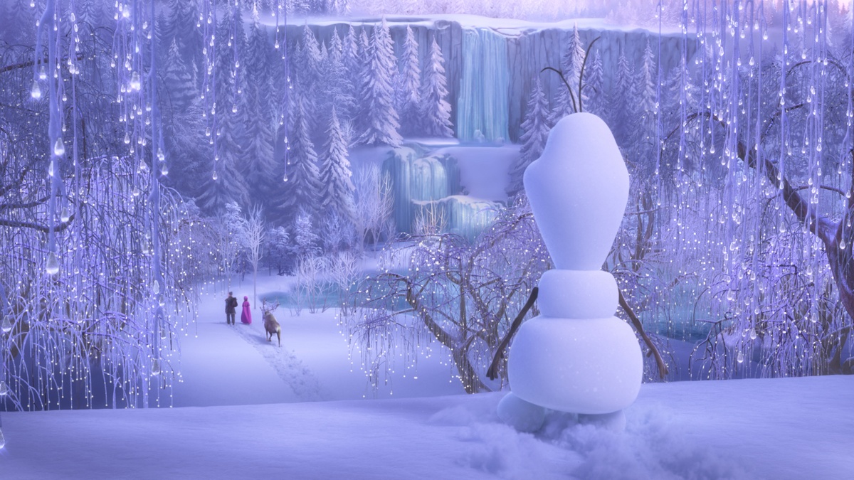 Une scène du film Once Upon a Snowman