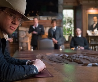 Une scène du film Kingsman: The Golden Circle