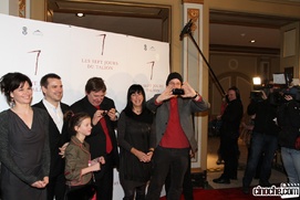 Sur le tapis rouge de Les 7 jours du Talion