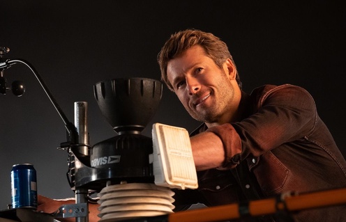Glen Powell dans Twisters
