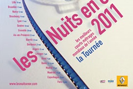 Affiche du film Les Nuits en Or du Court Métrage 2011