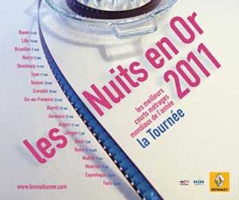 Affiche du film Les Nuits en Or du Court Métrage 2011
