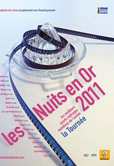 Affiche du film Les Nuits en Or du Court Métrage 2011