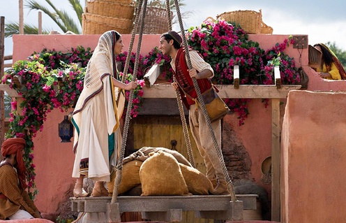 Une scène du film Aladdin