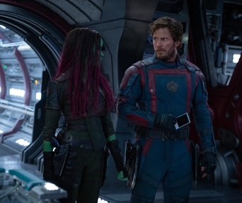 Une scène du film Guardians of the Galaxy Vol. 3