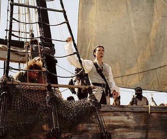 Scène du film Pirates des Caraïbes : Le coffre du mort