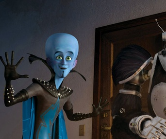 Une scène du film Megamind