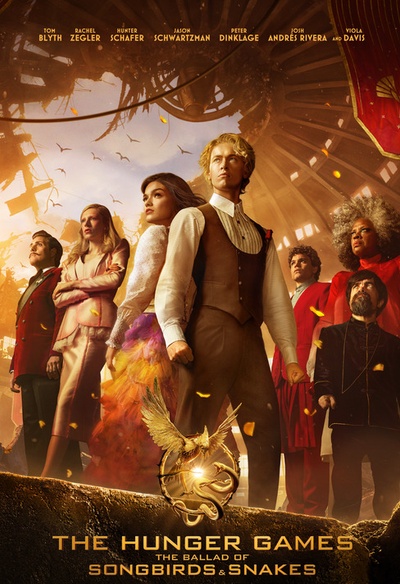 Affiche du film The Hunger Games: The Ballad of Songbirds and Snakes