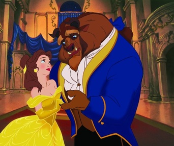 Une scène du film Beauty and the Beast