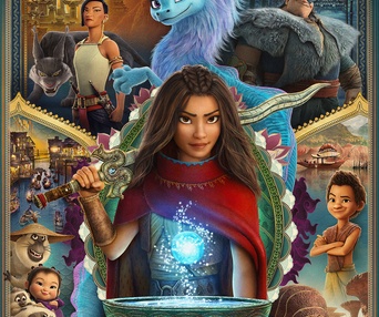 Affiche du film Raya and the Last Dragon