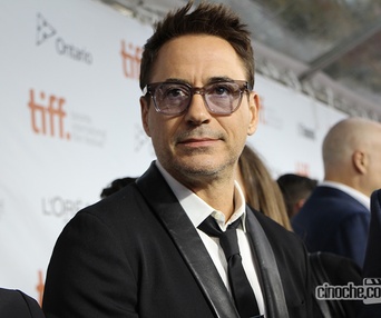 Sur le tapis rouge du film The Judge au TIFF