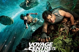 Affiche du film Voyage au centre de la terre Affiche du film Voyage au centre de la terre