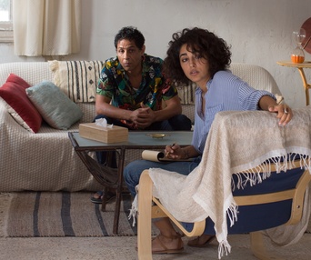 Une scène du film Un divan à Tunis