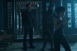 Une scène du film Shang-Chi and the Legend of the Ten Rings