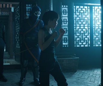 Une scène du film Shang-Chi and the Legend of the Ten Rings