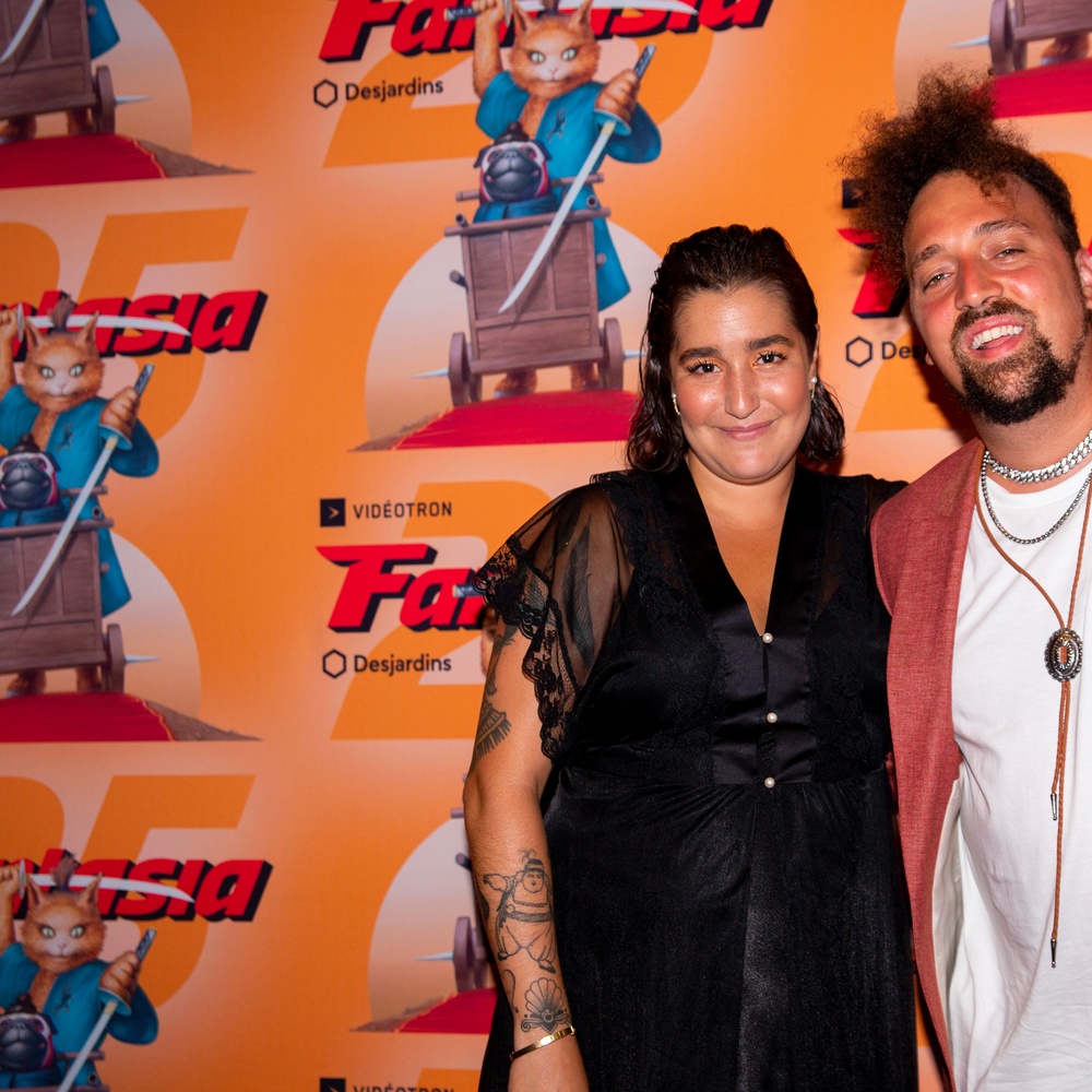 Sur le tapis rouge du film Maria