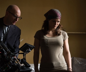 Sur le plateau du film Haywire