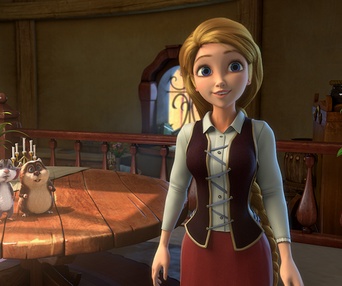 Une scène du film Cendrillon et le prince secret