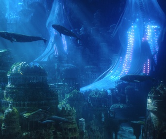 Une scène du film Aquaman