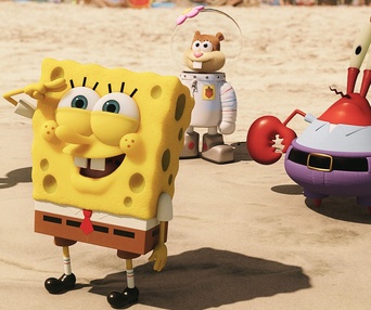 Une scène du film The SpongeBob Movie: Sponge Out of Water