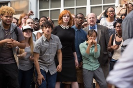 Une scène du film Fist Fight Une scène du film Fist Fight