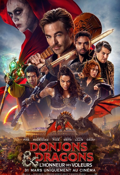 Affiche du film Donjons et dragons: L'honneur des voleurs