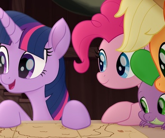 Une scène du film My Little Pony: The Movie