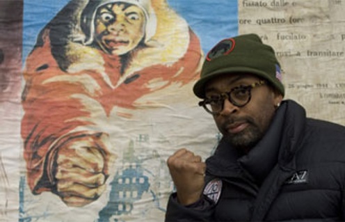 Spike Lee sur le plateau du film Miracle at St. Anna