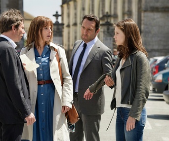 Une scène du film Belles familles