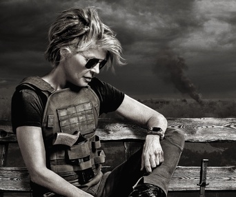 Une scène du film Terminator: Dark Fate