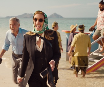Une scène du film Ticket to Paradise