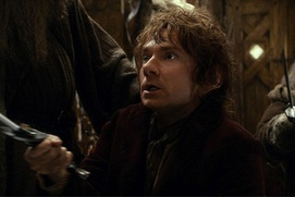 Une scène du film The Hobbit: The Desolation of Smaug Une scène du film The Hobbit: The Desolation of Smaug