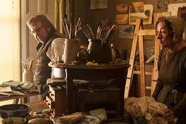 Une scène du film Mr. Turner