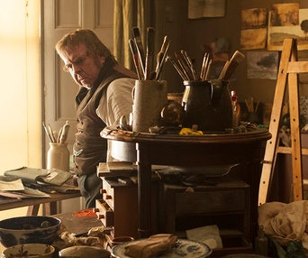 Une scène du film Mr. Turner