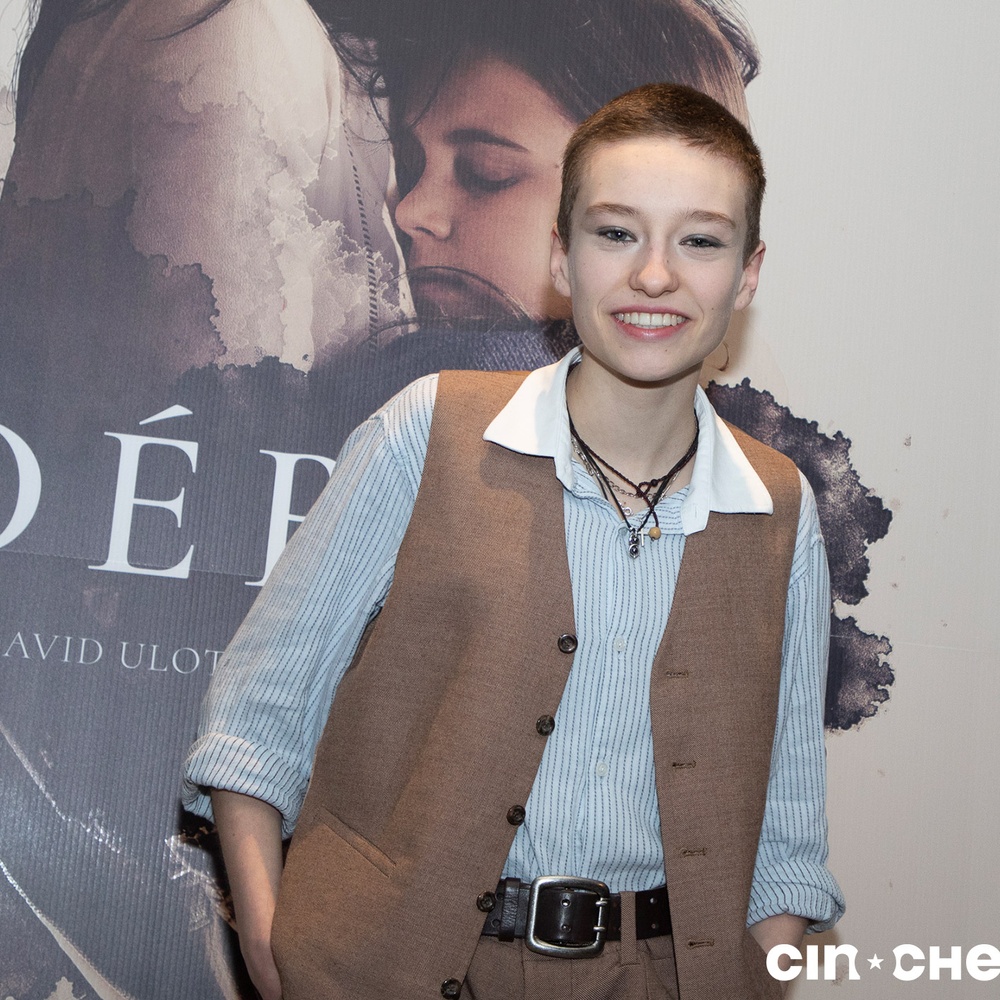 Sur le tapis rouge du film Dérive