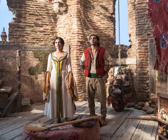 Une scène du film Aladdin