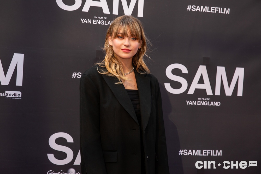Sur le tapis rouge du film Sam