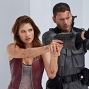 Ali Larter et Wentworth Miller dans le film Resident Evil : L'après vie