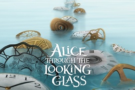 Affiche du film Alice Through the Looking Glass Affiche du film Alice Through the Looking Glass