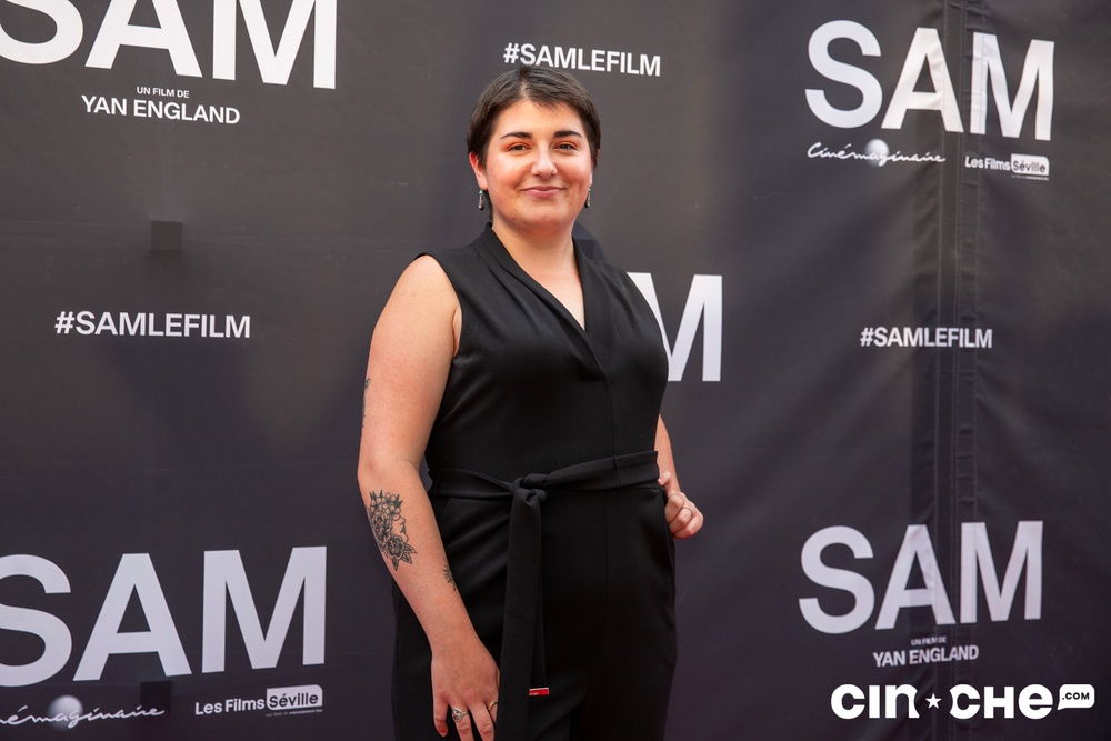 Sur le tapis rouge du film Sam